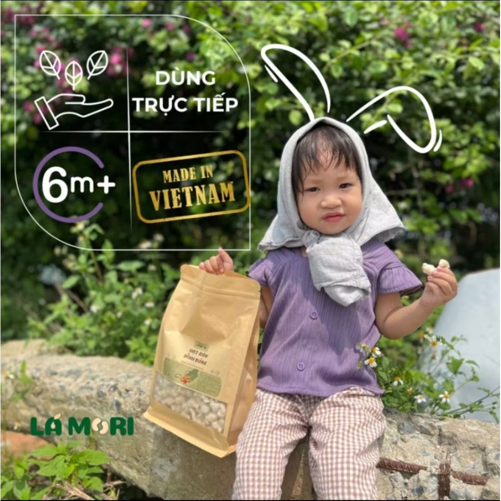 [FREESHIP TOÀN QUỐC] Bánh hạt giòn dinh dưỡng 150g - LáMori