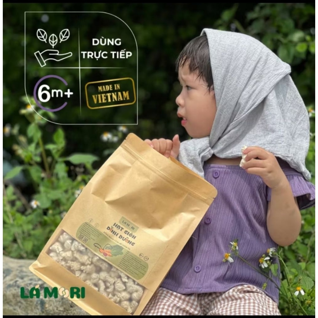 [FREESHIP TOÀN QUỐC] Bánh hạt giòn dinh dưỡng 150g - LáMori