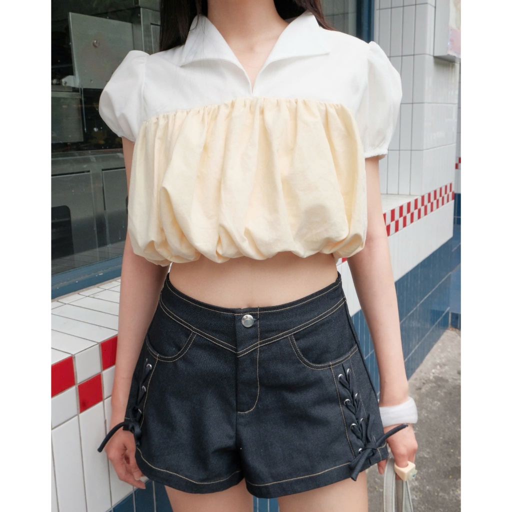 Quần Short Nữ THEKLA Thiết Kế Đan Dây Cá Tính SECODEE