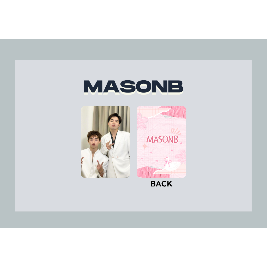 set card bo góc OTP MasonB couple CongB Mason Nguyễn