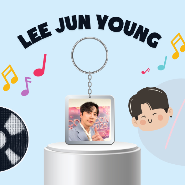Móc khoá/Keyring mica Lee Jun Young