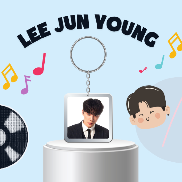 Móc khoá/Keyring mica Lee Jun Young