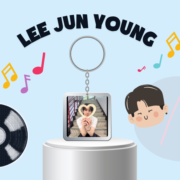 Móc khoá/Keyring mica Lee Jun Young