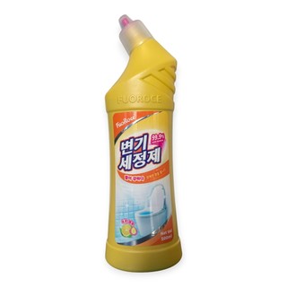 Nước tẩy bồn cầu Fuoroce sạch không cần chà với công thức kiềm siêu sạch chai 500ml