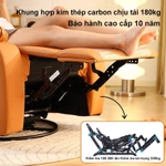 Ghế Sofa Ghế Bành Ghế Thư Giãn Tặng Bố Mẹ Điều Chỉnh Góc Nằm Tay Linh Hoạt 110 Đến 160 Độ Êm Ái — ảnh 6