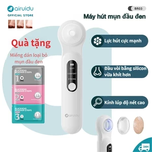 Airuidu Máy hút mụn đầu đen Làm sạch sâu Se khít lỗ chân lông Không để lại dấu vết BR04