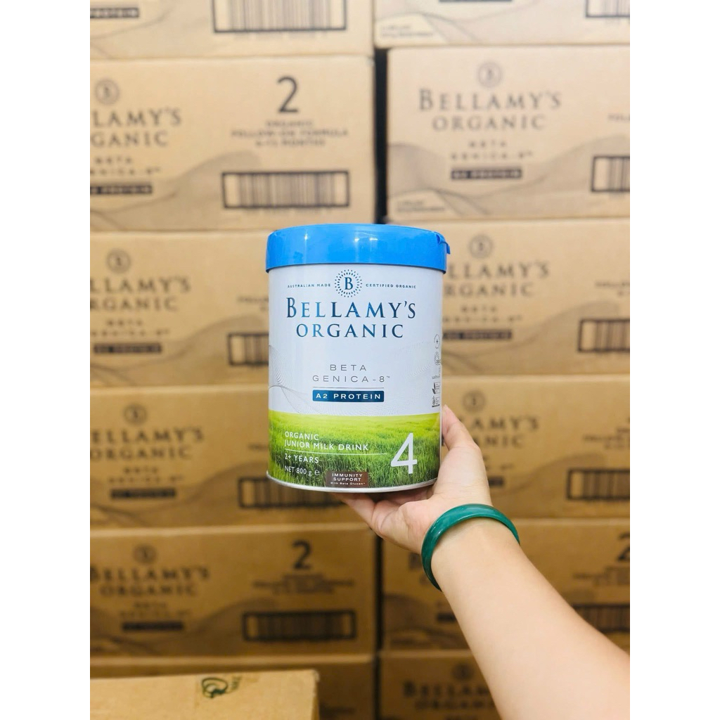Sữa BELLAMY'S ORGANIC A2 đủ số 1,2,3,4, Mát lành dễ hấp thụ
