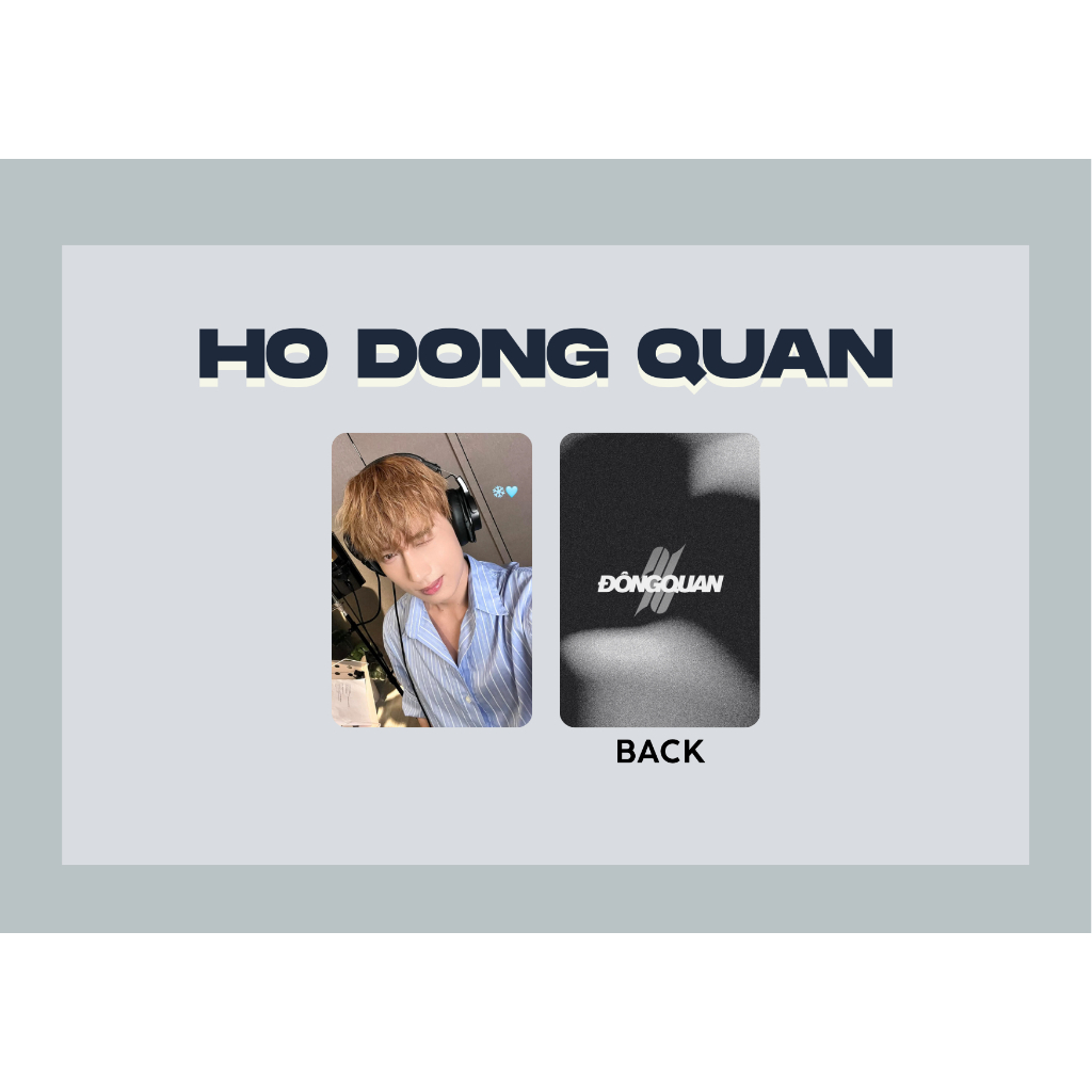 Set card bo góc HỒ ĐÔNG QUAN - TÂN BINH TOÀN NĂNG