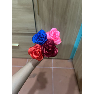Set cánh hoa hồng ruy băng