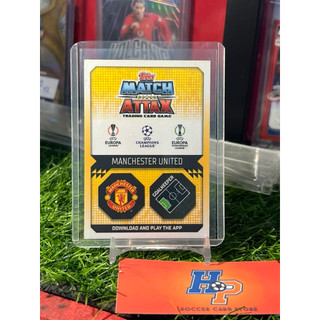 Thẻ bóng đá Van Der Sar 100 Club Topps Match Attax UCL 2023/24