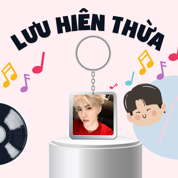 Móc khoá/Keyring LƯU HIÊN THỪA SIÊU ĐẸP TRONG PHIM NGHỊCH ÁI