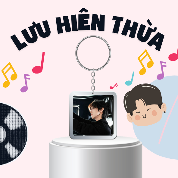 Móc khoá/Keyring LƯU HIÊN THỪA SIÊU ĐẸP TRONG PHIM NGHỊCH ÁI