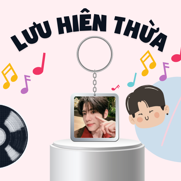 Móc khoá/Keyring LƯU HIÊN THỪA SIÊU ĐẸP TRONG PHIM NGHỊCH ÁI