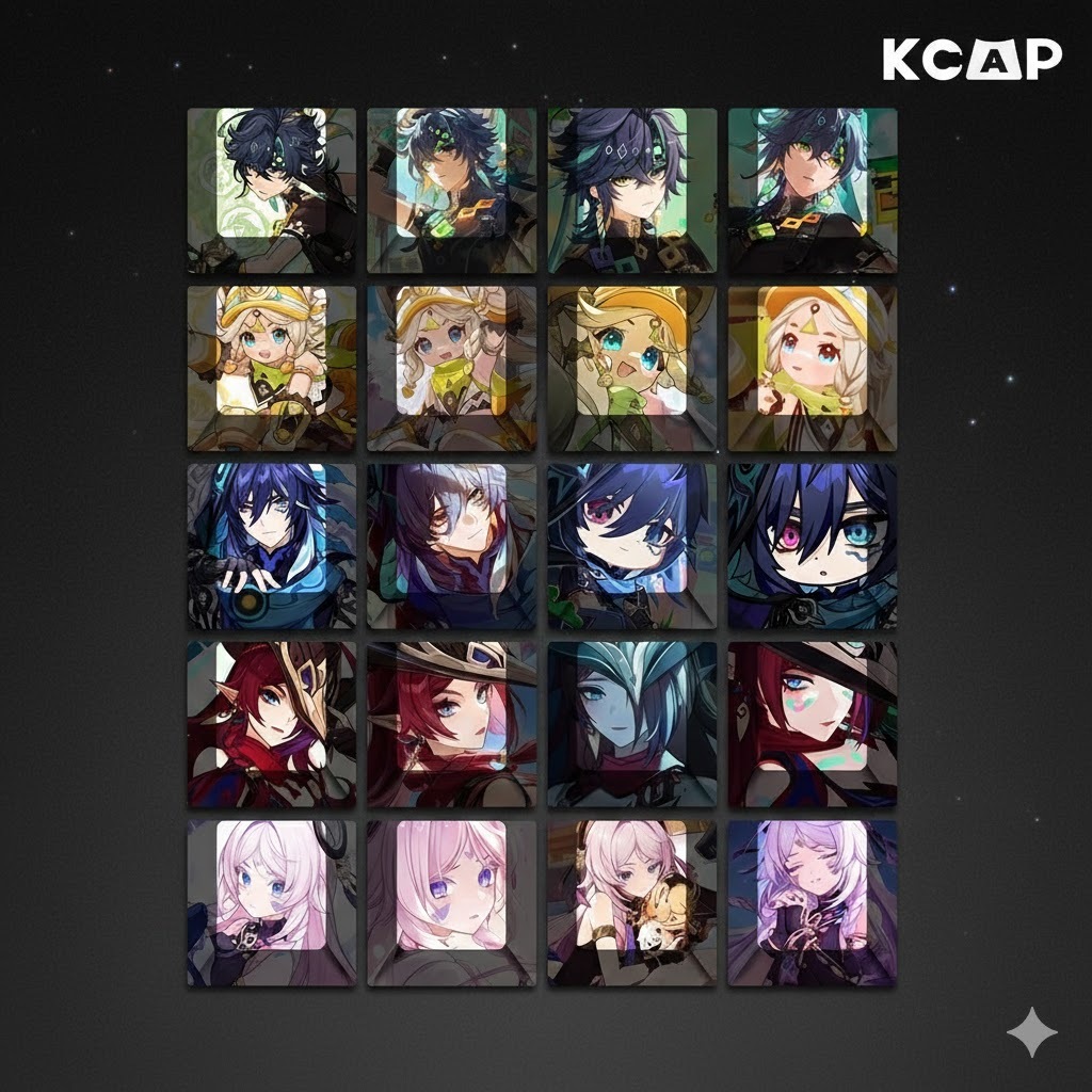 Keycap 4 Nút Mavi Casitra Tla Li Chas Kamarani | KCAP - World of keycaps