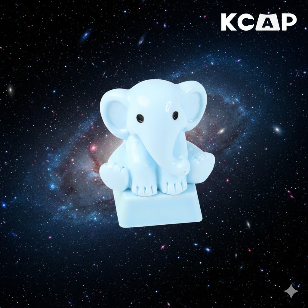 Keycap Hình Voi Mini Dễ Thương Trang Trí Bàn Phím Cơ | KCAP - World of keycaps