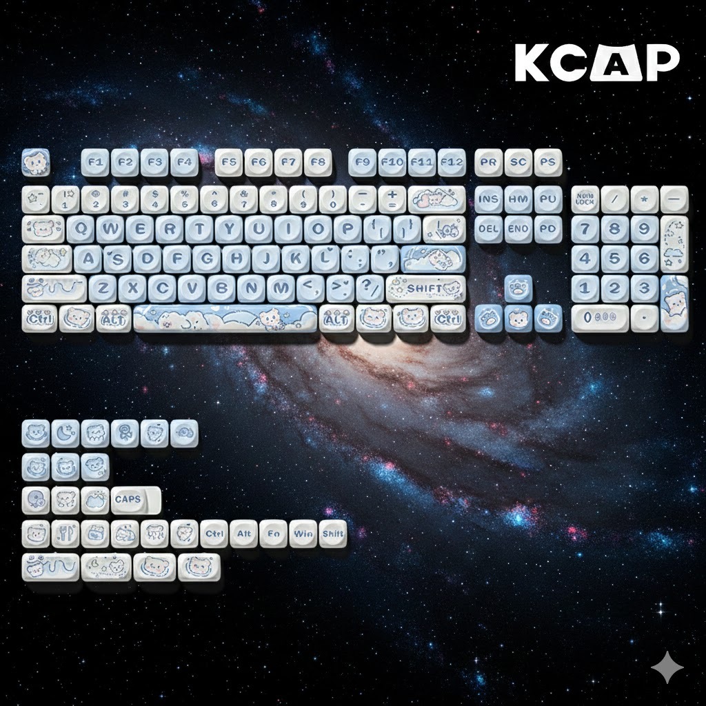 Bộ Keycap MOA Dễ Thương Nhiều Chủ Đề | KCAP - World of Keycaps