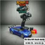 Xe Drift Mini RC điều khiển Porche Rally Mustang 1/24 1:24 4WD + 30km/h - Bluetooth Servo + Điều Tốc
