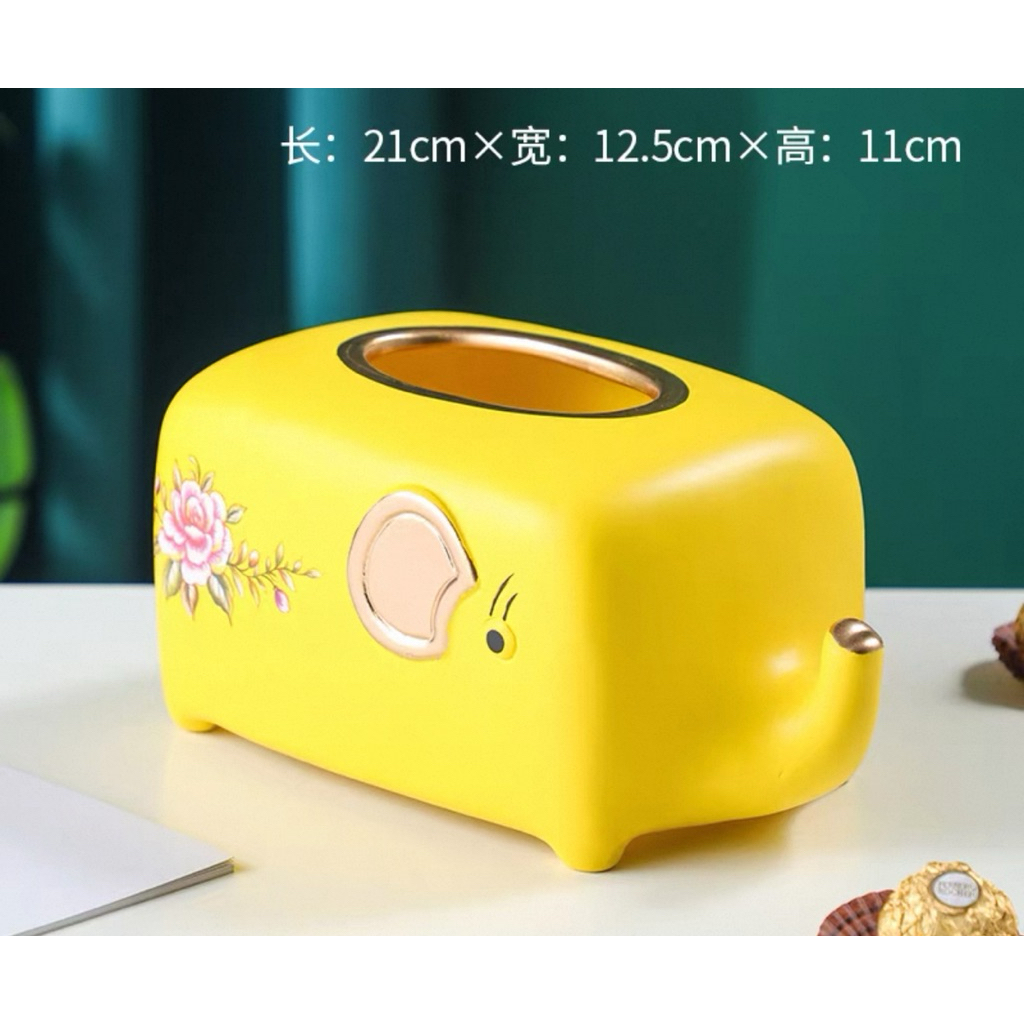 Hộp đựng khăn giấy rút sang trọng bàn làm việc/bàn khách