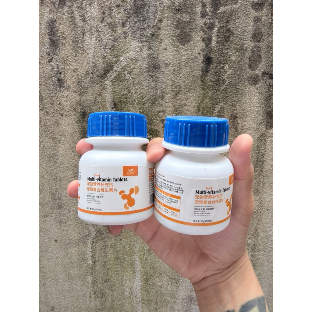 Vitamin Hoa Quả Tổng Hợp Cho Chó Mèo 80v