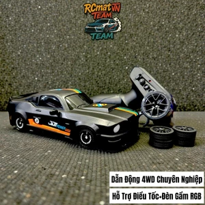 Xe điều khiển có điều tốc Fayee Mini RC Drift Mustang Porche 1/24 1:24 4WD + 30km/h - có loại servo