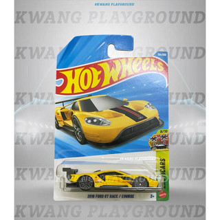Kwang Playground - Xe mô hình Hot Wheels basic 2016 Ford GT race/ Course - Case F 2026