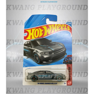 Kwang Playground - Xe mô hình Hot Wheels basic '20 Dodge Charger Hellcat (xám) - Case E 2026