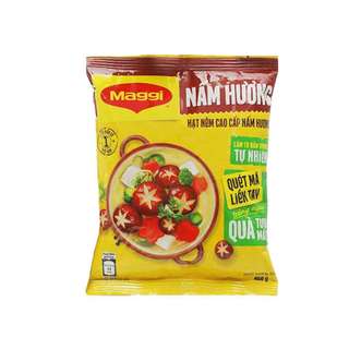 Hạt nêm cao cấp Maggi nấm hương gói 450g + tặng 1 chai dầu ăn Meizan 250ml