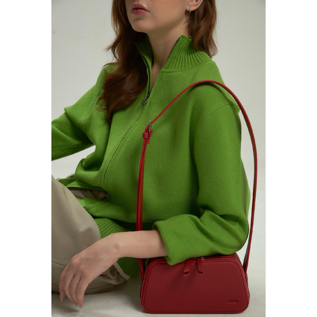 Túi đeo vai Lessi da Microfiber - Lessi Shoulder Bag DARBY