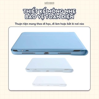 [New 2026] Bao da iPad kèm bàn phím Xoay cố định - Case Keyboard 360 by Meober dành cho Gen 8/9/10 Air4/5/6 Pro11
