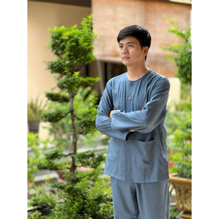 Bà Ba Nam Vải Ấn Độ Cao Cấp # Đồ Lam Đi Chùa Nam
