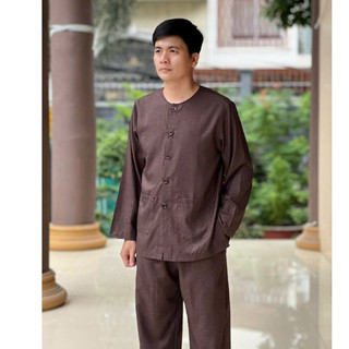Bà Ba Nam Vải Ấn Độ Cao Cấp # Đồ Lam Đi Chùa Nam