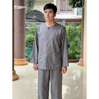 Bà Ba Nam Vải Ấn Độ Cao Cấp # Đồ Lam Đi Chùa Nam