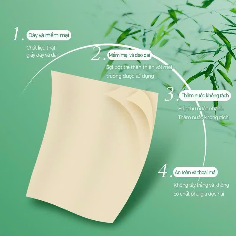 [ LẺ ] 1 Gói giấy ăn gấu trúc SIPIAO nội địa trung siêu dai