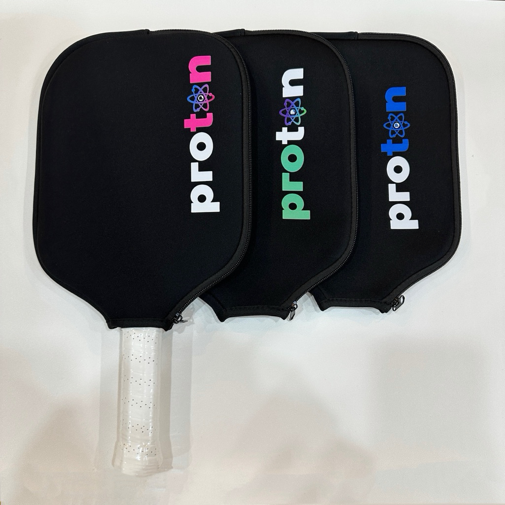 [Hoả Tốc] 𝐏𝐑𝐎𝐓𝐎𝐍 Bao bảo vệ Vợt PICKLEBALL 𝐋𝐎𝐀̣𝐈 𝟏 - bảo vệ mặt vợt, bao vợt 3 lớp, form to mới