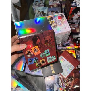 [hàng sẵn] GACHA Gói nhân phẩm gói Huy hiệu và thẻ Thiên Quan Tứ Phúc / huy hiệu 75mm và thẻ card C11 BL Manhua lomo