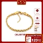 Vòng tay mạ vàng, lắc tay titan CELESTER Lộc Tụ Các dây xoắn sang trọng, thanh lịch, phụ kiện quà tặng VT005.