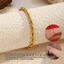 Vòng tay mạ vàng, lắc tay titan CELESTER Lộc Tụ Các dây xoắn sang trọng, thanh lịch, phụ kiện quà tặng VT005.