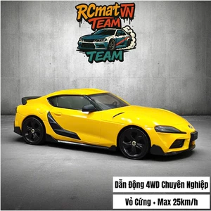 Xe điều khiển RC Mini Drift Supra Lengend 1/24 1:24, tốc độ cao +25km có đèn và vỏ cứng chịu lực