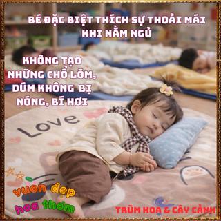Thảm Ngủ Bé yêu Không Nóng Lưng Siêu Mát Thoải Mái