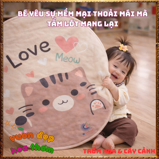 Thảm Ngủ Bé yêu Không Nóng Lưng Siêu Mát Thoải Mái