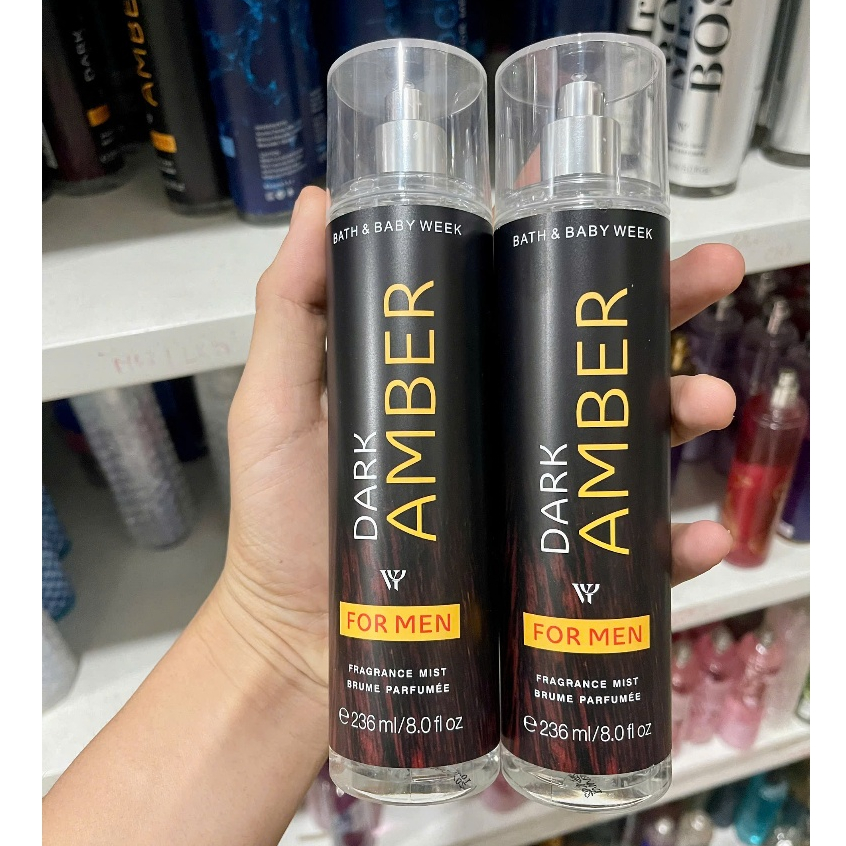 body mist, Xịt thơm cho nam Dark Amber 236ml Nam Tính, Lịch Lãm