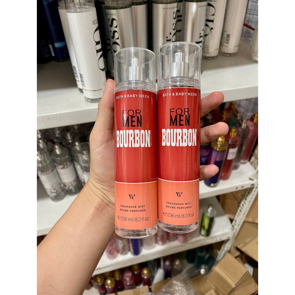body mist, Xịt thơm cho nam Bourbon 236ml Nam Tính, Lịch lãm