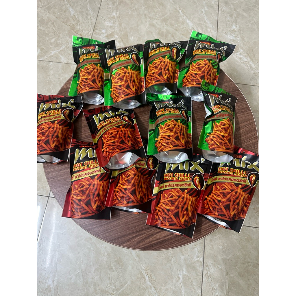 Giá Mềm Vô Địch ( Mua 1 Tặng 1 ) Combo 12 gói Bim mix thương hiệu TV Food ( Rong Biển+ ớt cay)