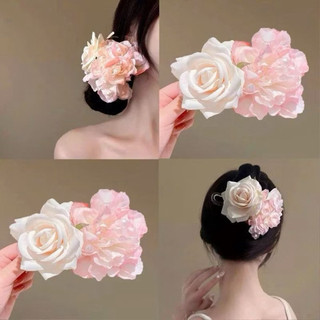 Kẹp Cài Tóc Hoa Bản To Vintage Hoa Nhẹ Nhàng, Phù Hợp Áo Dài – Váy Đi Biển – Chụp Hình