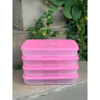 Hộp Trữ Đông Freezermate 650ml Dẹp Tupperware, Hộp Thấp Trữ Đông Nhựa Nguyên Sinh An Toàn