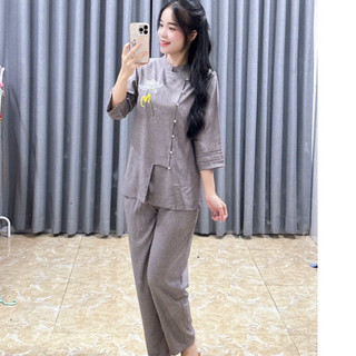Cài Nút An Vải Ấn Độ Cao Cấp Nữ # Đồ Lam Đi Chùa