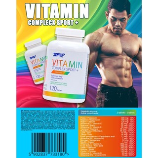 Vien uống vitamin tổng hợp SFD Vitamin Complex Sport+ - 120 viên