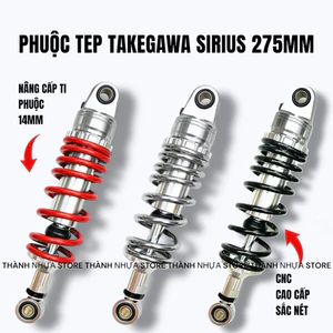 Phuộc Takegawa Sirius CNC - Giảm xóc trước Sirius Tep 275mm