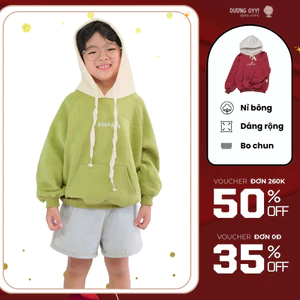 Áo hoodie nỉ bông trẻ em GOOD DAY style Hàn Quốc| Dương Oyy 010124176