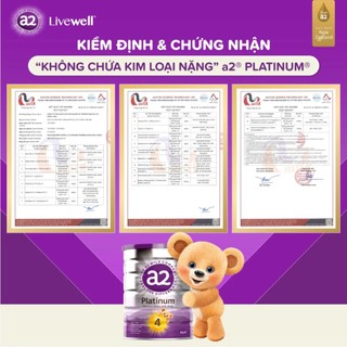 [DATE SAU 11/2027] Sữa A2 Platinum Úc 900g Số 1 2 3 4